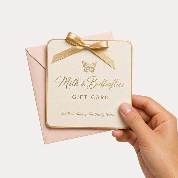 Milk And Butterflies Gift Card