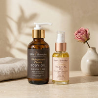 The Ritual Set: Gentle Vaginal Oil + Unforgettable Beauty Body Oil